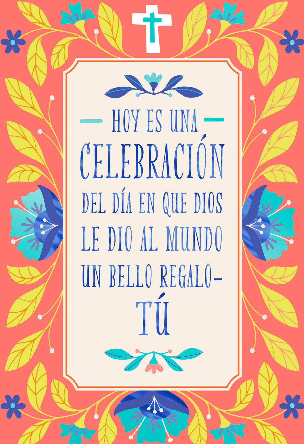 Birthday Wishes In Spanish
 A Wonderful Woman Spanish Language Religious Birthday Card