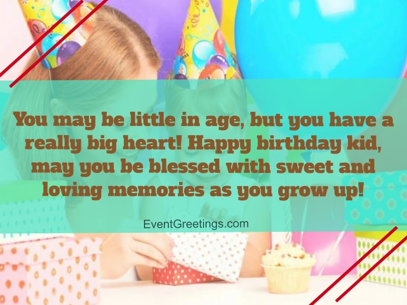Birthday Wishes Kids
 65 Cute Birthday Wishes For Kids With Lots of Love