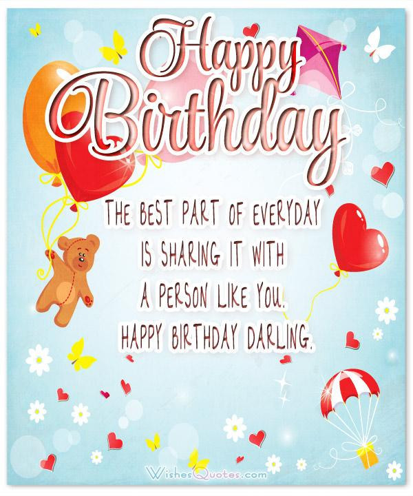 Birthday Wishes To A Girl
 Heartfelt Birthday Wishes for your Girlfriend – WishesQuotes