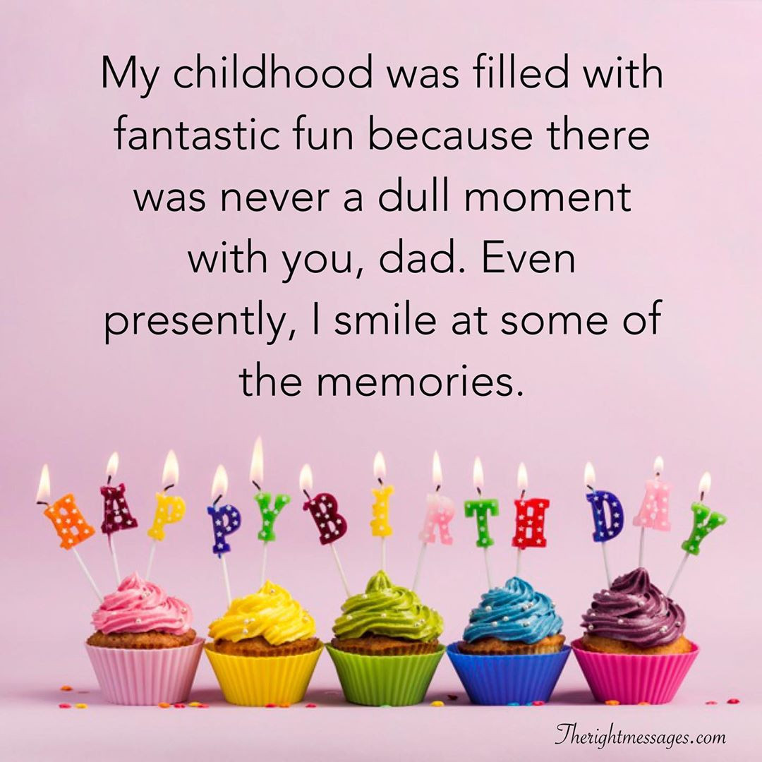 Birthday Wishes To Father
 Happy Birthday Wishes For Dad Heart warming Funny