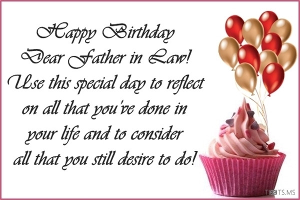 Birthday Wishes To Father In Law
 Birthday Wishes for Father in Law Messages Quotes