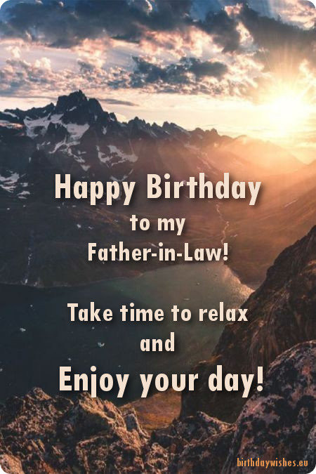 Birthday Wishes To Father In Law
 Happy Birthday Wishes For Father In Law