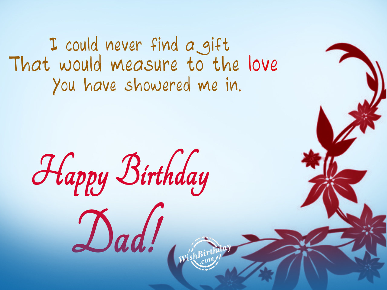 Birthday Wishes To Father
 Birthday Wishes for Father Birthday