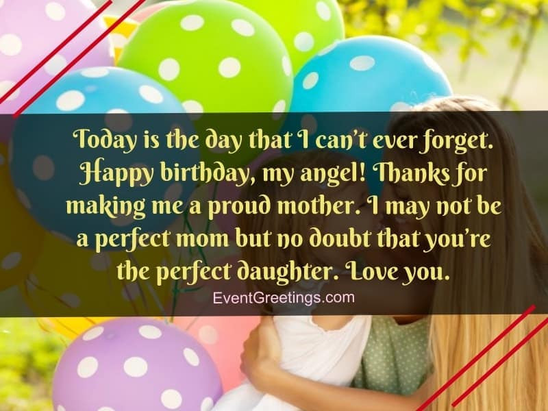 Birthday Wishes To Mom From Daughter
 50 Wonderful Birthday Wishes For Daughter From Mom