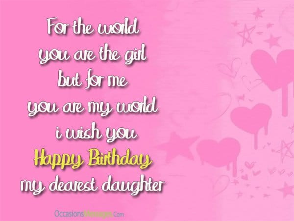 Birthday Wishes To Mom From Daughter
 Birthday Wishes for Daughter from Mom Occasions Messages