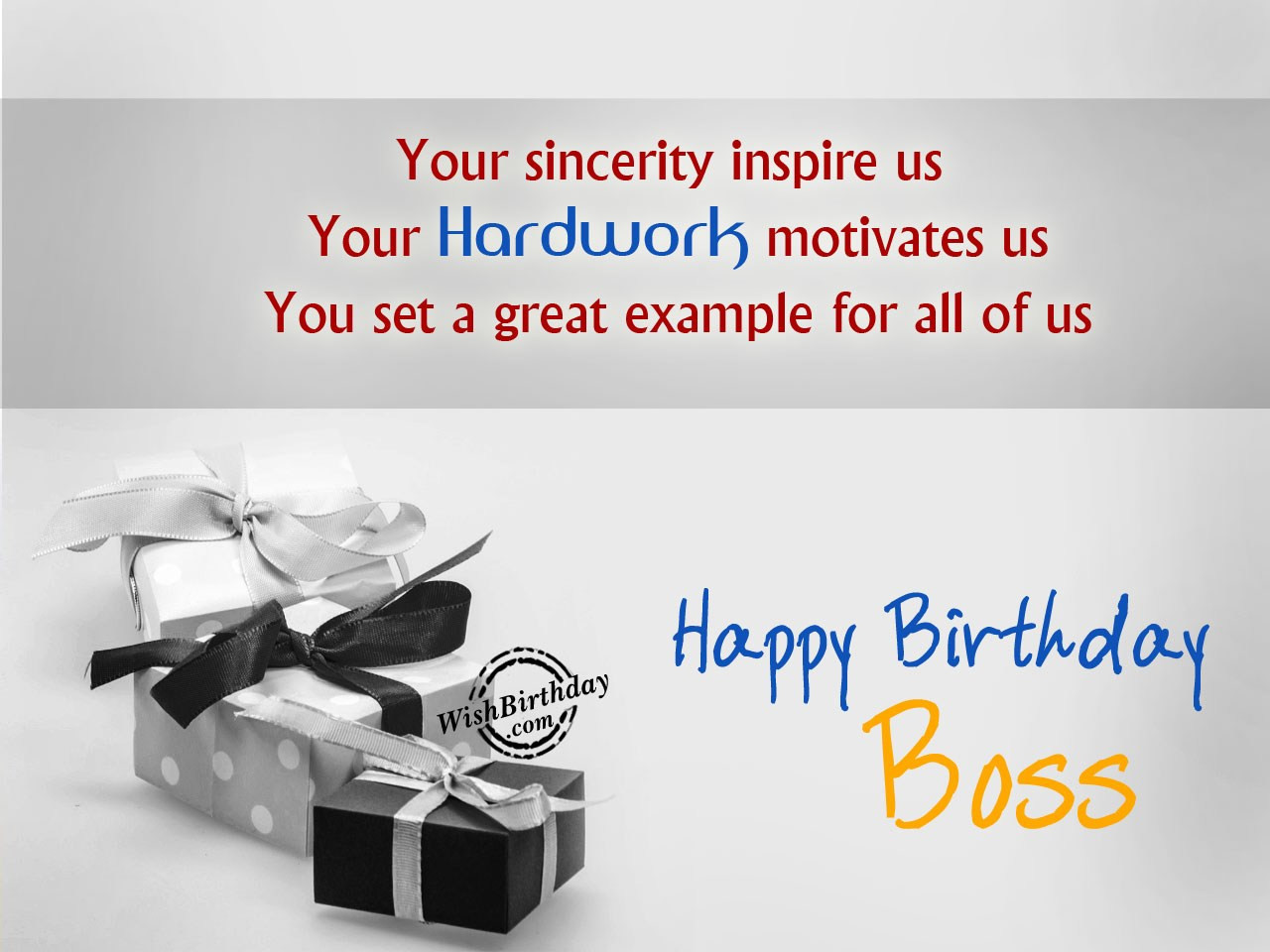 Birthday Wishes To Your Boss
 Birthday Wishes For Boss Birthday