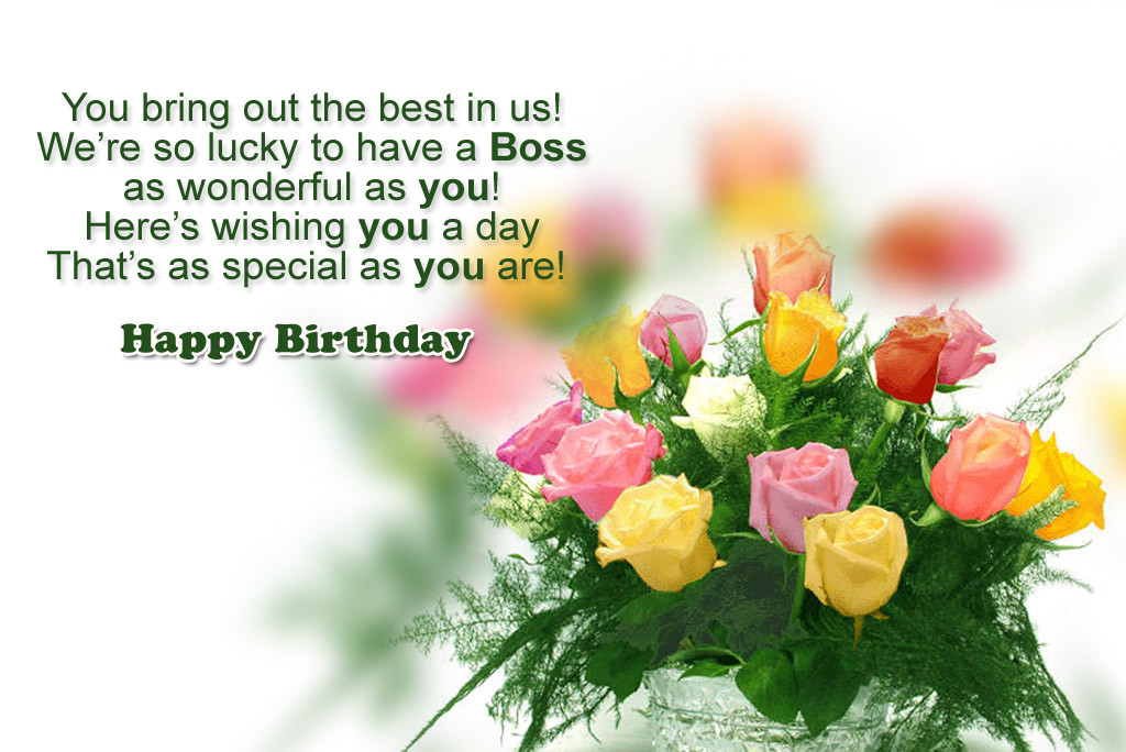 Birthday Wishes To Your Boss
 Funny Boss Birthday Wishes Quotes QuotesGram