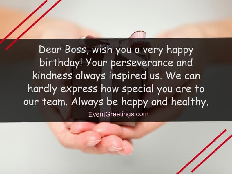 Birthday Wishes To Your Boss
 60 Unique Happy Birthday Wishes for Boss and Mentor