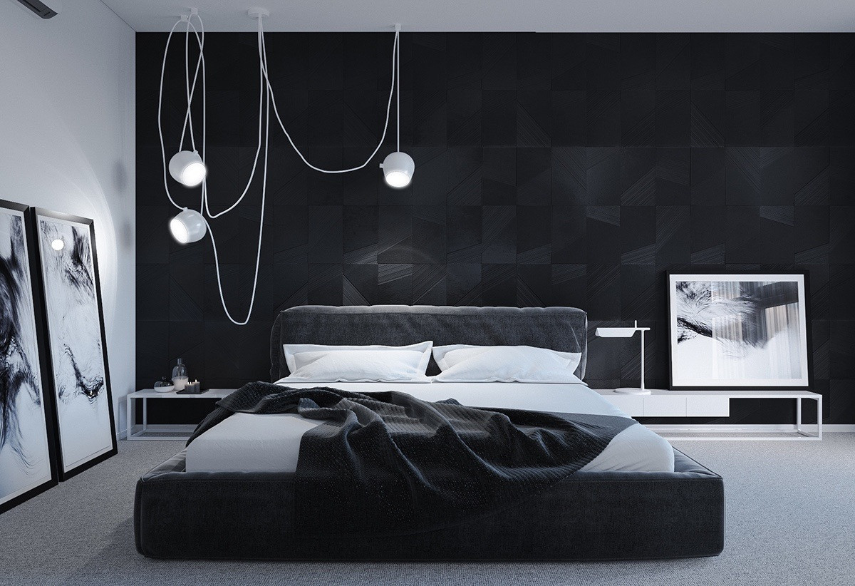 Black Bedroom Decor
 40 Beautiful Black & White Bedroom Designs