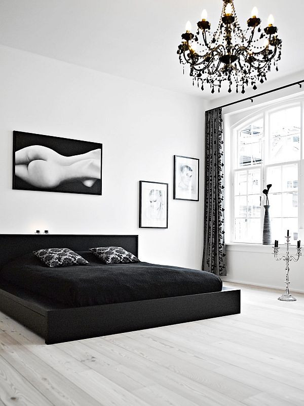 Black Bedroom Decor
 Black And White Bedroom Interior Design Ideas
