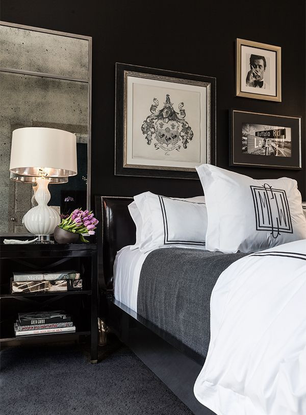 Black Bedroom Decor
 35 Timeless Black And White Bedrooms That Know How To