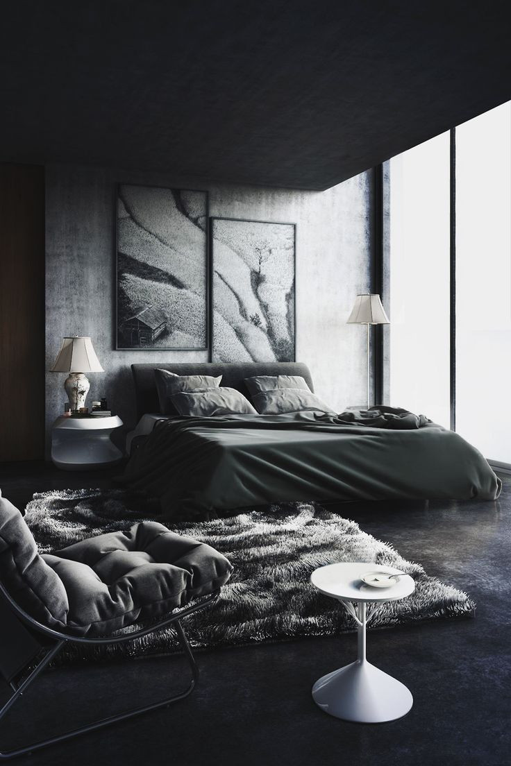 Black Bedroom Decor
 Back To Black Decorating With Dark Color Schemes
