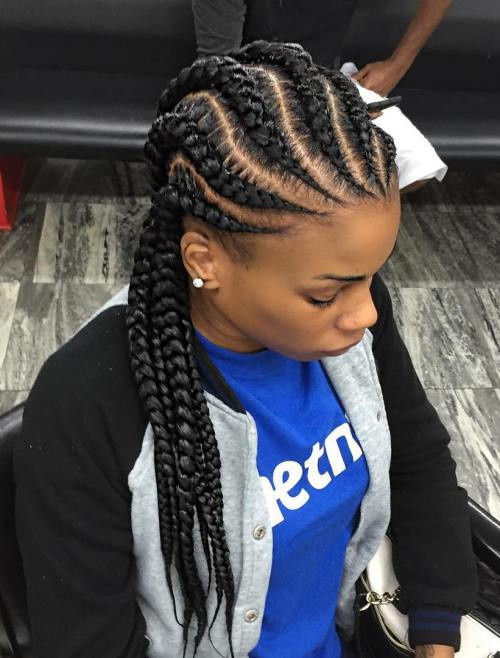 Black Braids Hairstyle
 These Amazing Cornrow Styles Are All The Hair Inspiration