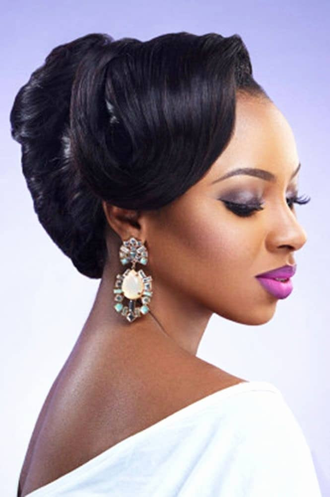 Black Bridesmaids Hairstyles
 Wedding Hairstyles for Black Women african american