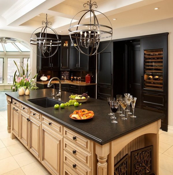 Black Kitchen Countertops
 Black pearl granite countertops – choosing a luxury