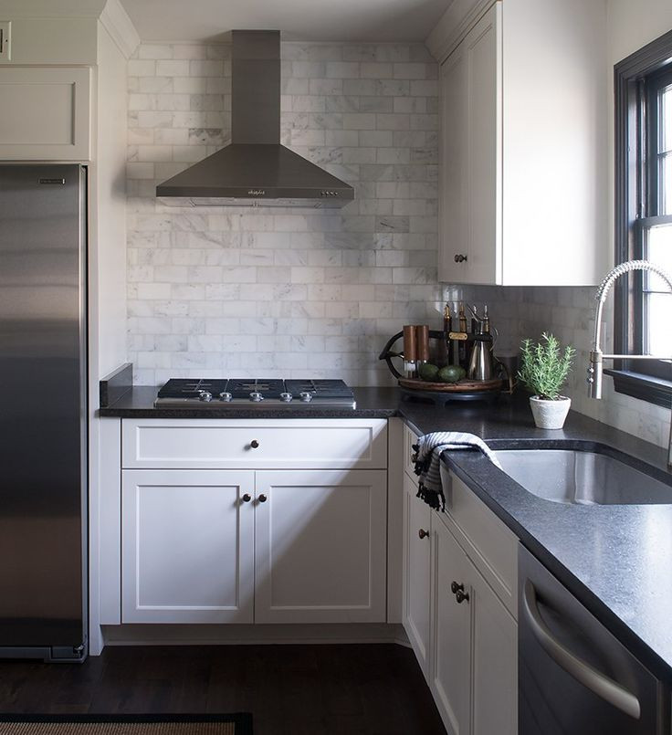 Black Kitchen Countertops With Backsplash
 28 best Black Granite Countertops images on Pinterest