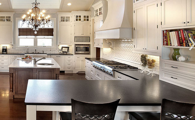 Black Kitchen Countertops With Backsplash
 Black Countertop Backsplash Ideas Backsplash