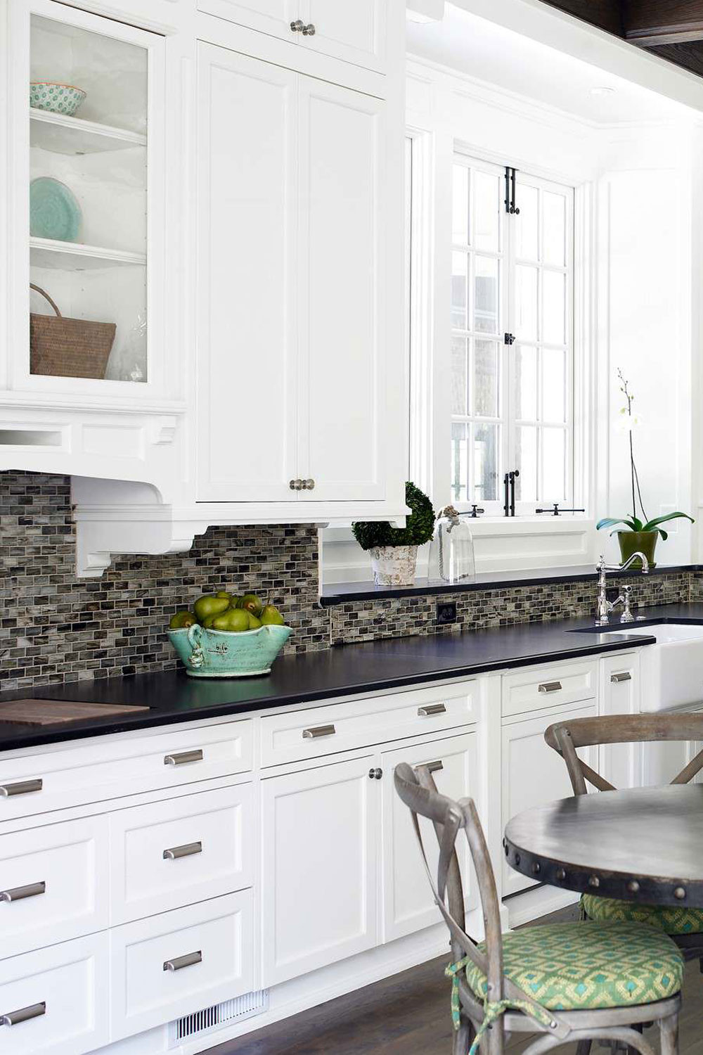 Black Kitchen Countertops With Backsplash
 50 Black Countertop Backsplash Ideas Tile Designs Tips