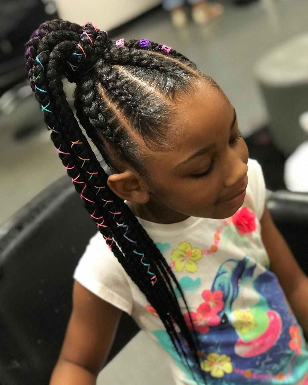 Black Little Girl Braids Hairstyles
 35 Amazing Natural Hairstyles for Little Black Girls
