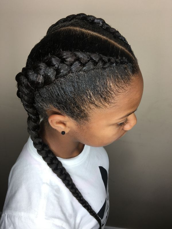 Black Little Girl Braids Hairstyles
 Braids for Kids Black Girls Braided Hairstyle Ideas in