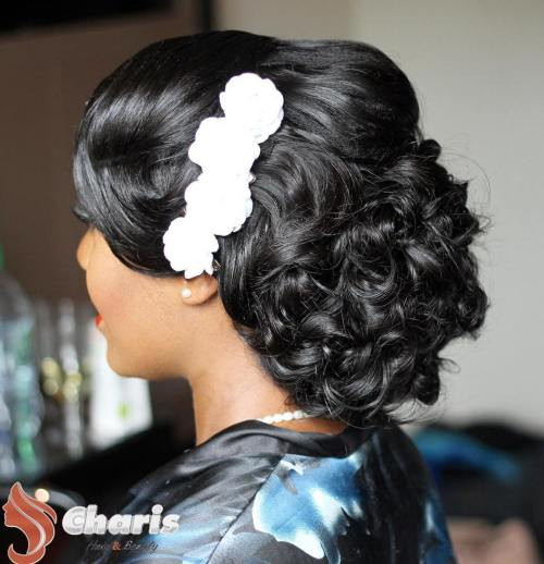 Black Updo Wedding Hairstyles
 Top 20 Wedding Hairstyles for Medium Hair