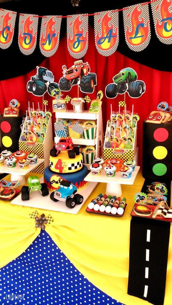 Blaze Birthday Party Ideas
 21 Blaze and the Monster Machines Party Ideas Pretty My