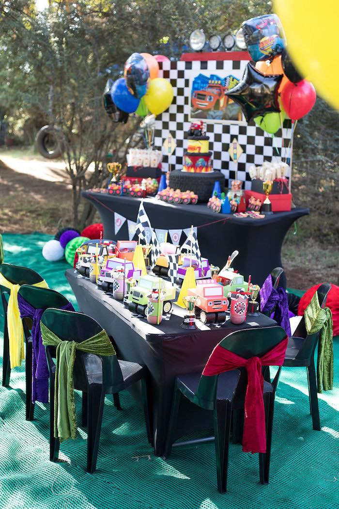 Blaze Birthday Party Ideas
 Kara s Party Ideas Blaze and the Monster Machines Birthday