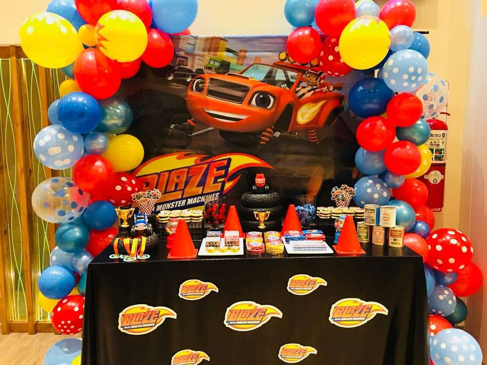 Blaze Birthday Party Ideas
 Blaze and the Monster Machines Birthday Party Ideas