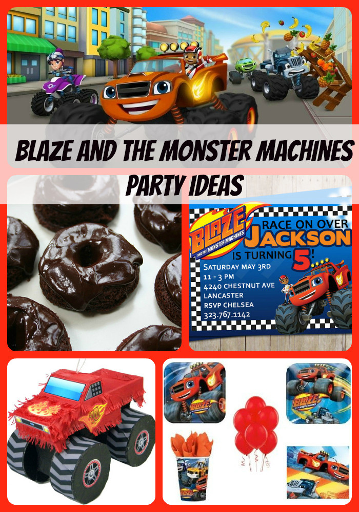 Blaze Birthday Party Ideas
 Blaze and the Monster Machines Birthday Party Supplies and