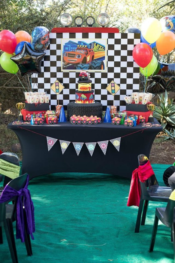 Blaze Birthday Party Ideas
 Cool Blaze and the Monster Machines Party Pretty My