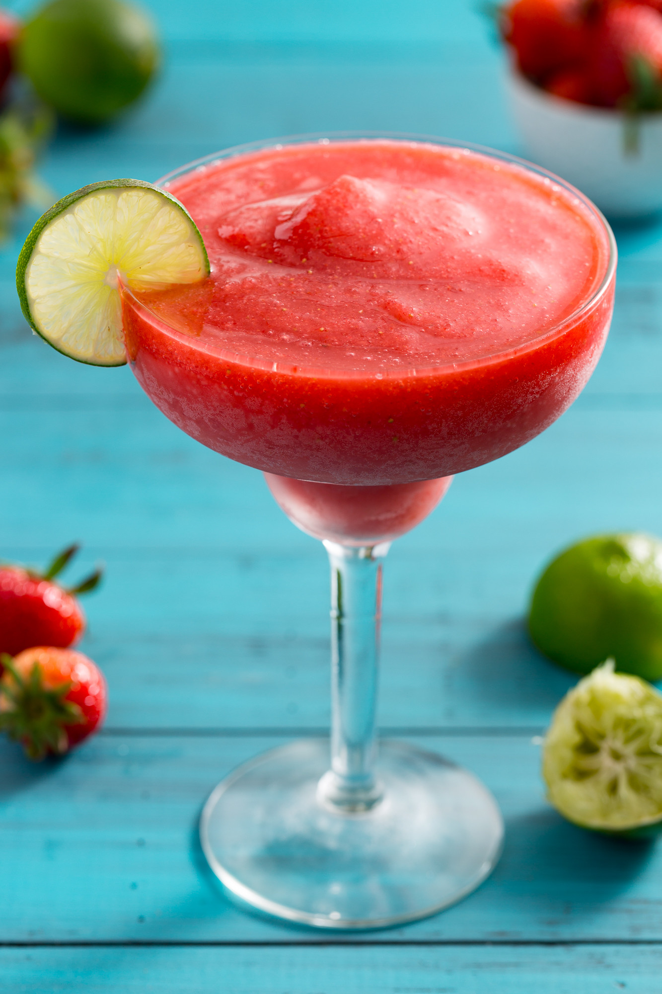 Blended Cocktails Recipes
 Easy Frozen Strawberry Daiquiri Recipe How to Make a