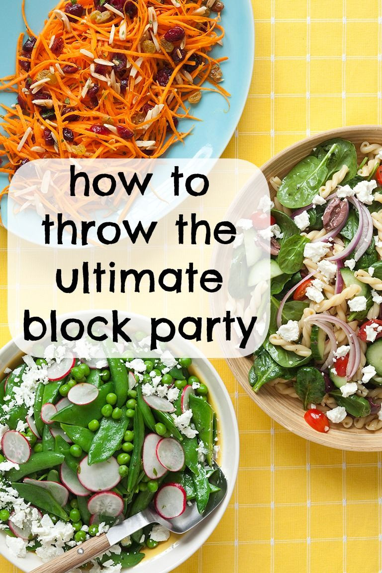 Block Party Food Ideas
 WATCH All You Is Now a Part of