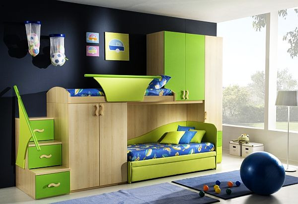 Blue And Green Kids Room
 15 Blue and Green Boys Room Ideas
