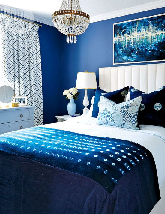 Blue Bedroom Decoration
 Navy & Dark Blue Bedroom Design Ideas &
