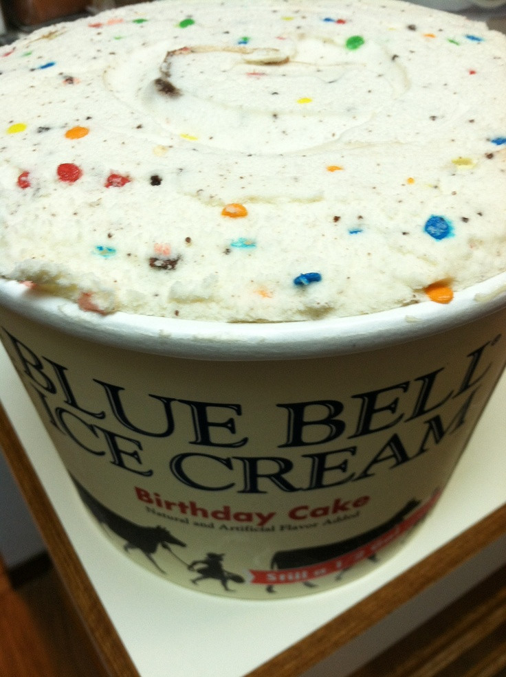 Blue Bell Birthday Cake Ice Cream
 Birthday Cake Blue Bell Ice Cream my favorite