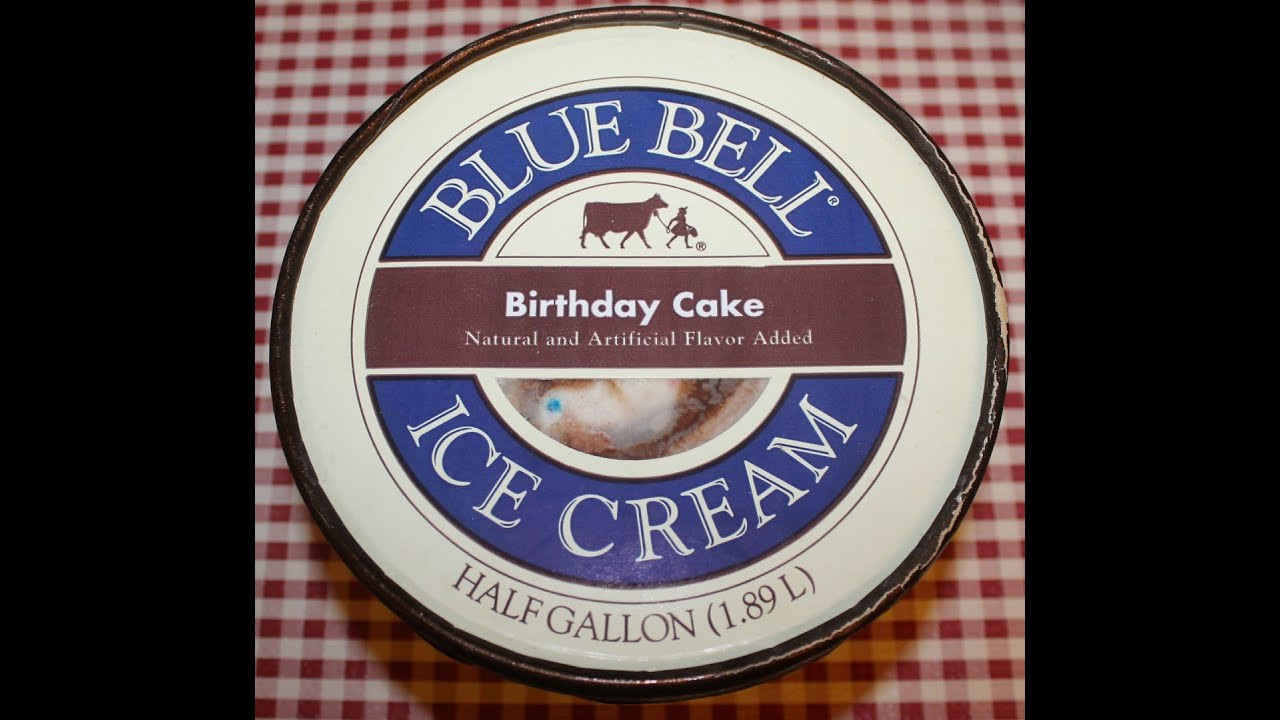 Blue Bell Birthday Cake Ice Cream
 Blue Bell Birthday Cake Ice Cream Review