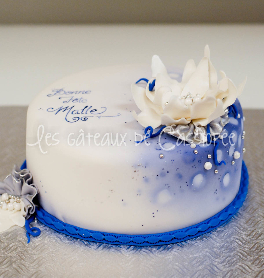 Blue Birthday Cakes
 Blue Birthday Cake CakeCentral