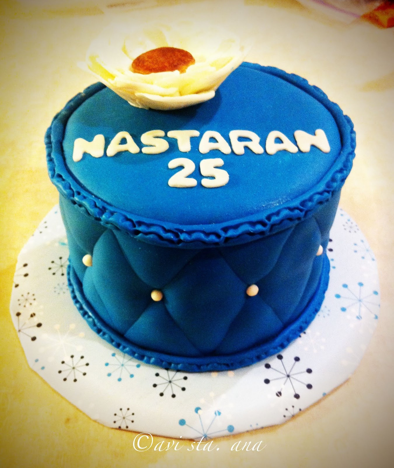 Blue Birthday Cakes
 A Lot of Sugar Blue Birthday Cake