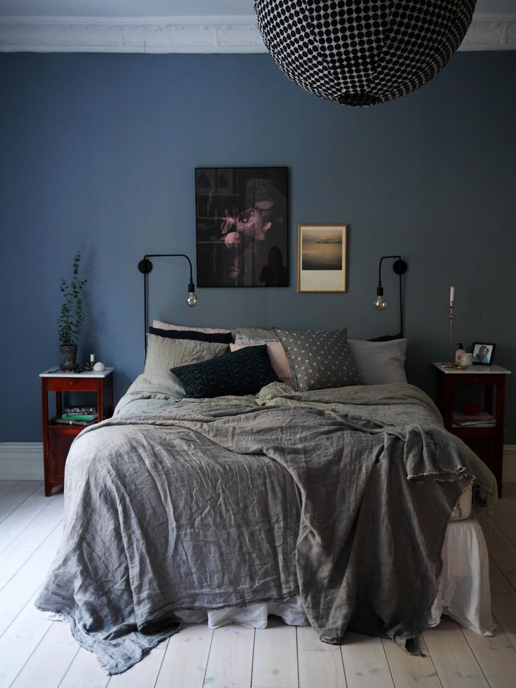 Blue Grey Paint Bedroom
 20 Beautiful Blue And Gray Bedroom Designs