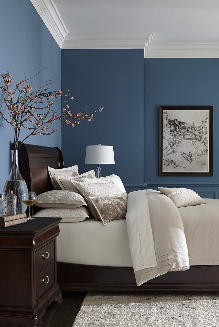 Blue Grey Paint Bedroom
 Paint Colors For Bedroom Enchanting Decoration Blue Wall