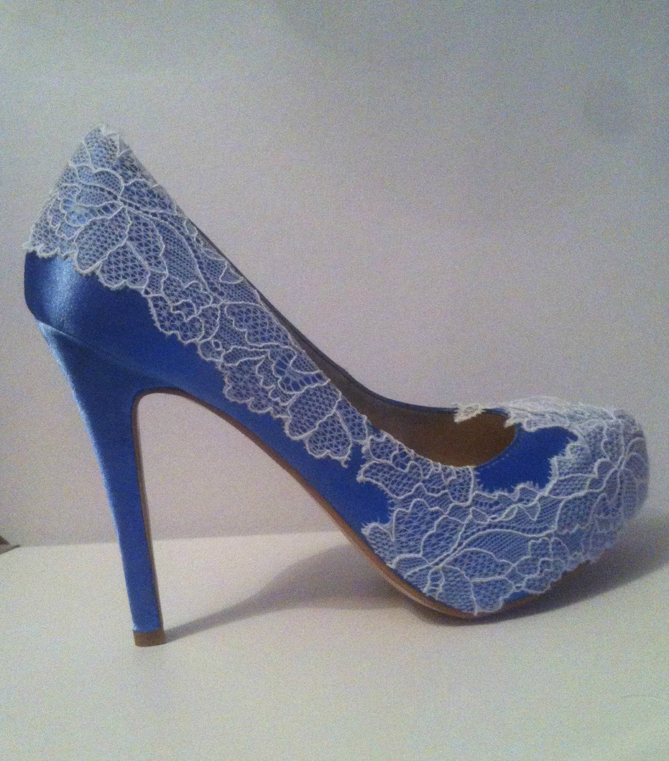 Blue Lace Wedding Shoes
 Royal blue wedding shoes Lace wedding shoes Blue wedding shoes