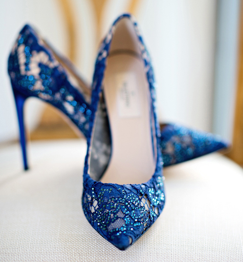 Blue Lace Wedding Shoes
 Wedding Shoes Something Blue Bridal Shoes Inside Weddings