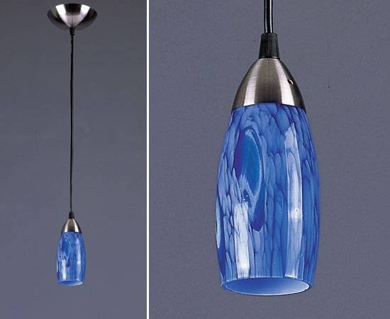 Blue Pendant Lights Kitchen
 15 Ideas of Blue Pendant Lights for Kitchen