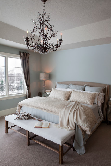 Blue Shabby Chic Bedroom
 Pale Blue Master Bedroom Shabby chic Style Bedroom