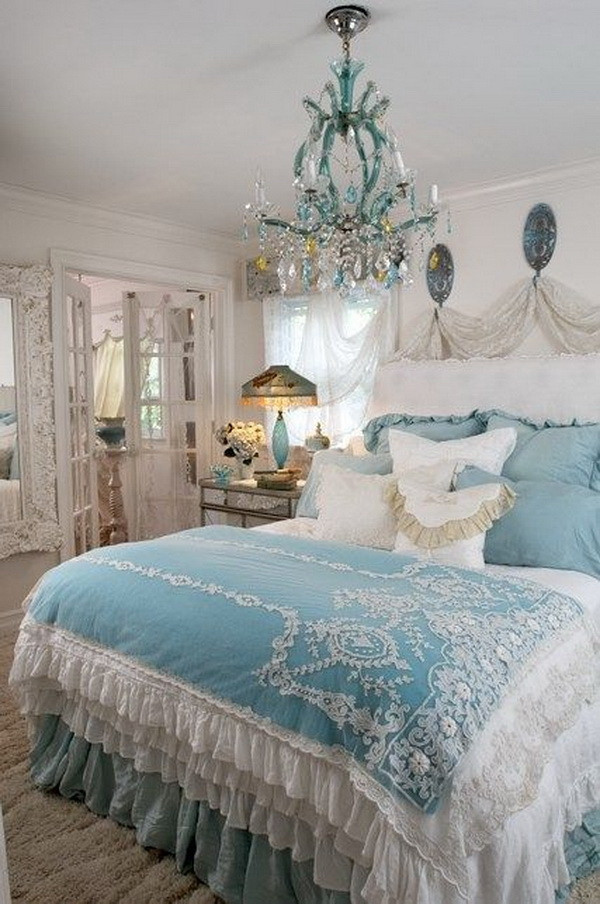 Blue Shabby Chic Bedroom
 Add Shabby Chic Touches to Your Bedroom Design For