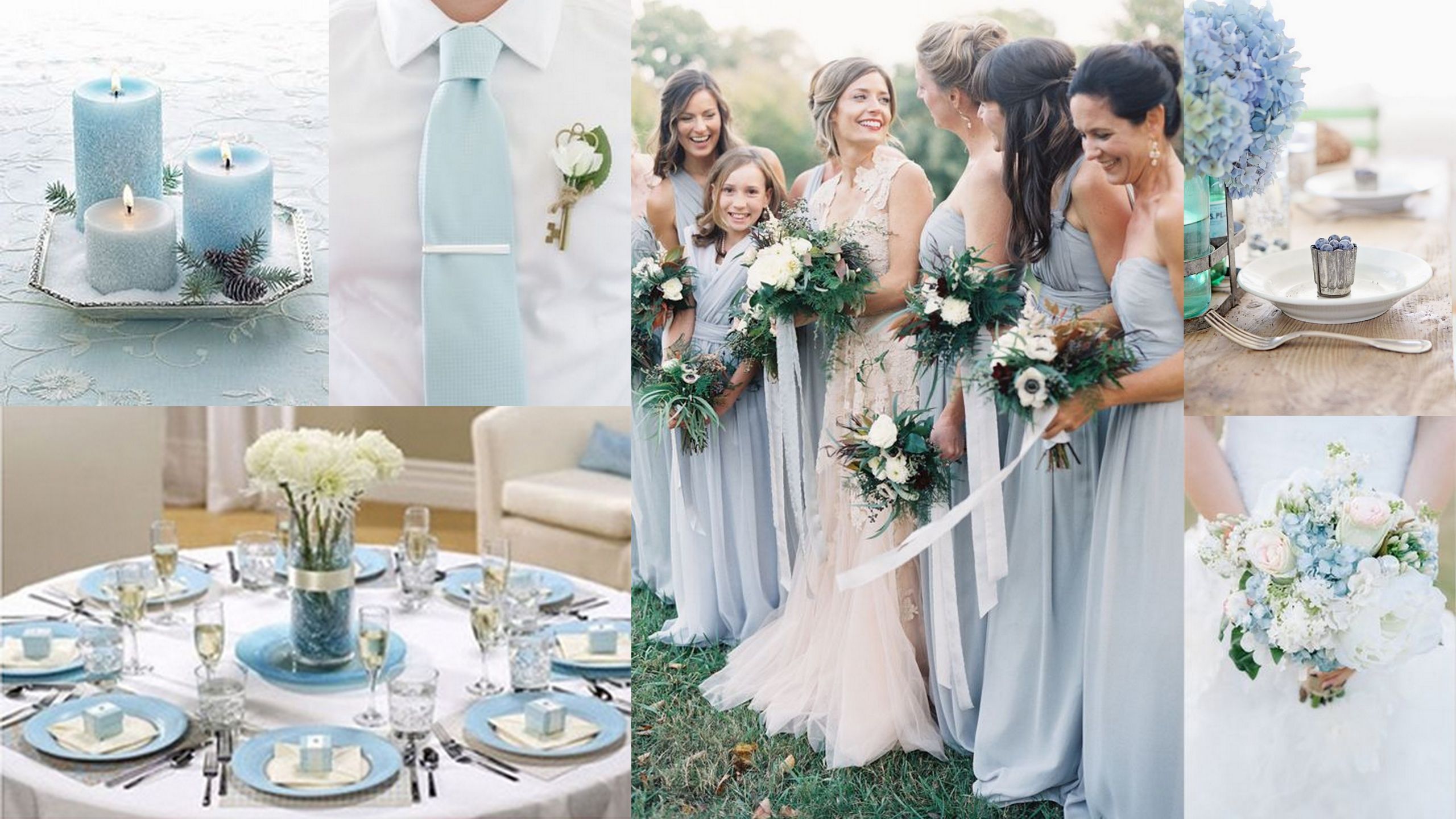 Blue Wedding Themes
 Top 5 Color Theme for Spring Wedding