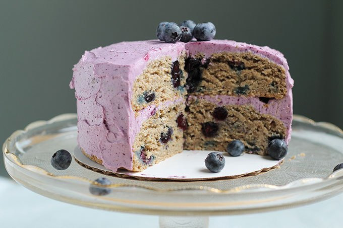 Blueberry Birthday Cake
 All Natural Blueberry 1st Birthday Smash Cake Recipe