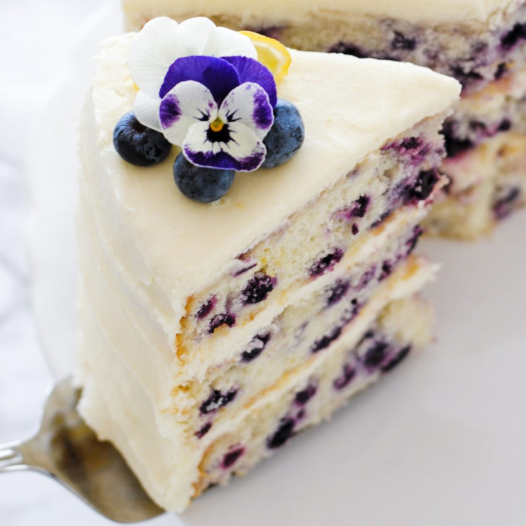 Blueberry Birthday Cake
 Lemon Blueberry Cake