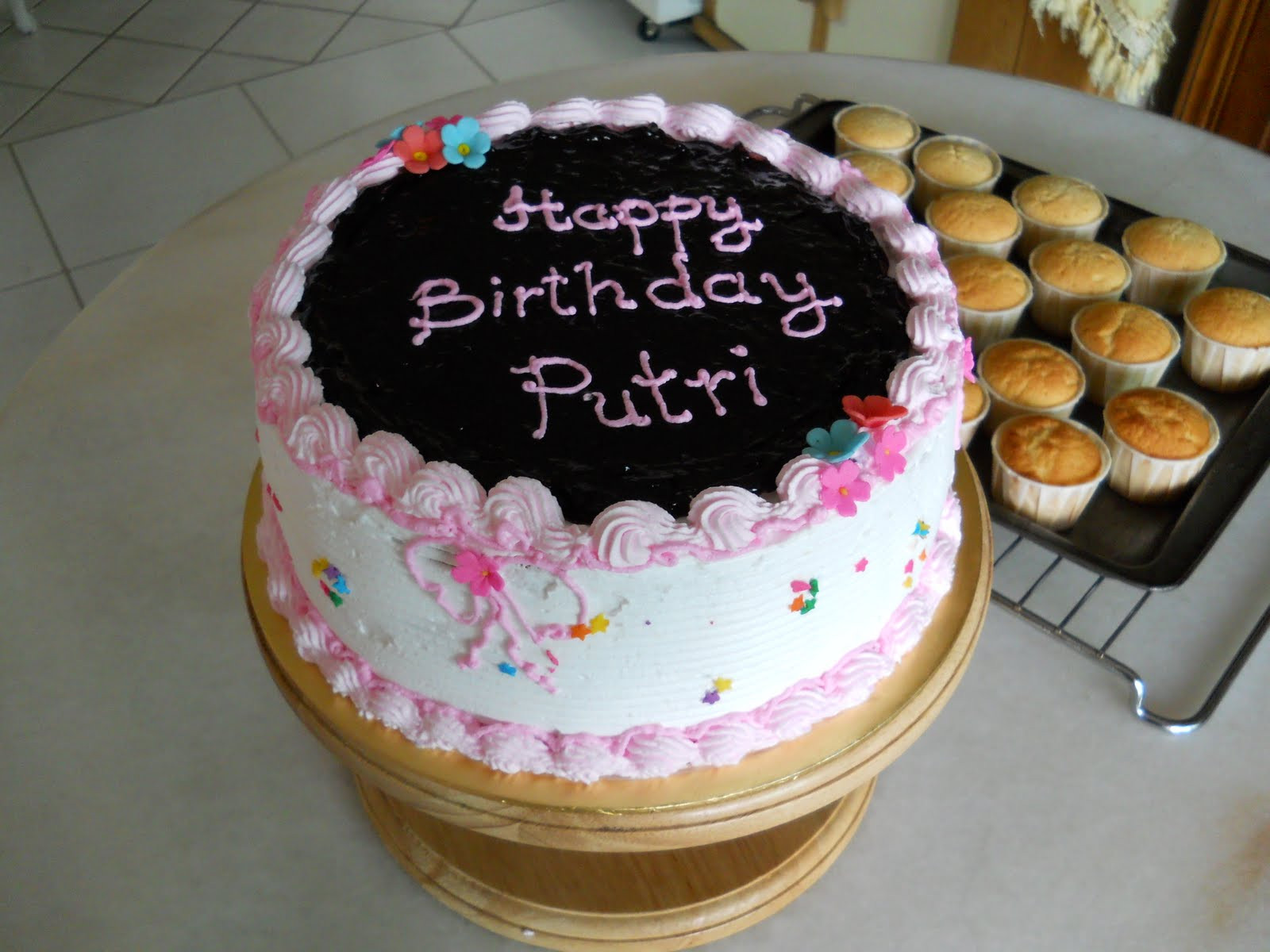 Blueberry Birthday Cake
 THE BEST CAKES IN TOWN Blueberries Birthday cake for Putri