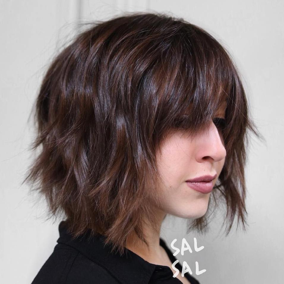 Bob Hairstyle With Bangs
 30 Chic Bob Hairstyles with Bangs Hairstyles Weekly